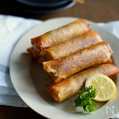 〜お煮しめリメイク〜おつまみにもおかずにも「中華春巻き」