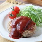 親子で満足！【満足豆腐ハンバーグ】