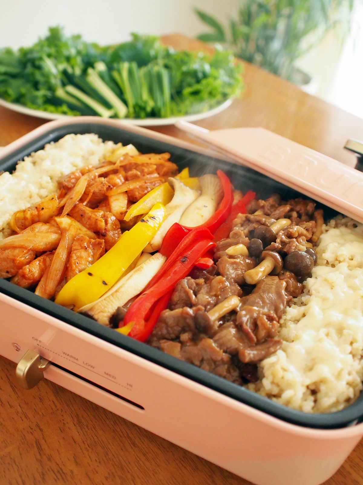 ホットプレートBBQで手巻きParty レシピサイトNadia