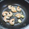 海老とチンゲン菜のトマトソースパスタの工程3