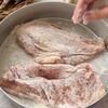 【胸肉のクリーム煮】しっとりジューシー♪の工程2