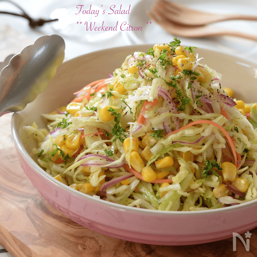 春キャベツのマヨなし♪コールスローサラダ by 北島真澄 レシピサイト Nadia ナディア プロの料理家のおいしいレシピ