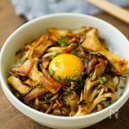 一番おいしい食べ方！ 【きのこ丼】