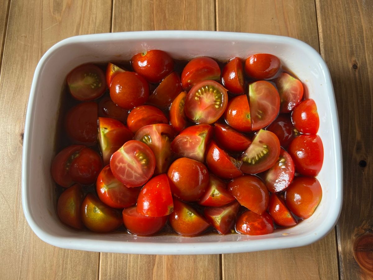 やみつき級！トマトだけの、トマトサラダ | レシピサイトNadia