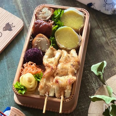 【お弁当・おつまみ】手間は串打ちだけ★ちくわの明太マヨ串★