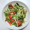 ふうかの作ってみた!投稿(5分で出来る最強副菜！トマトと水菜のがっつりサラダ！米泥棒！)