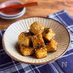 あと一品、悩んだらこれ♪香ばし甘辛【厚揚げの磯辺焼き】