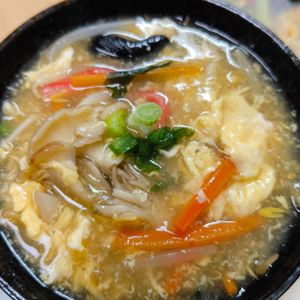 もんぶらん°・*:.。.☆の作ってみた!投稿(【ほうれん草と卵のとろとろ中華スープ】食べ応え満点◎！)