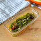 じっくり甘い♪ピーマンとにんじんの塩昆布和え