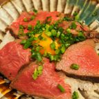 絶品ソースで！フライパンで簡単ローストビーフ丼