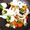 お肉柔らか旨味たっぷり♪こま切れ肉で【揚げない夏野菜の酢豚】の工程5