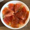 【マグロの漬け丼】卵黄・ごま油でまろやか簡単1人分の工程3
