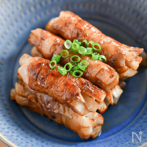 お弁当にぴったり!大根の豚肉巻き