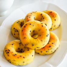 【砂糖・オイルなし】米粉のさつまいもドーナツ