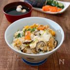 野菜たっぷり衣笠丼