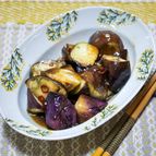 茄子のピリ辛ポン酢和え