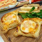 冷凍パイシートで超簡単！えびグラタンパイ【冷凍グラタン使用】