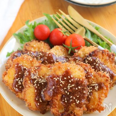 驚くほど柔らかい！ごまソースチキンカツ