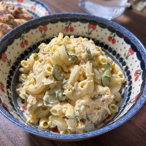 ぽんえりの作ってみた!投稿(玉子とツナマヨのとろとろこってりマカロニサラダ😘🥗)