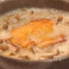 本鶏だしでごちそう!鶏ときのこのパエリヤの工程4