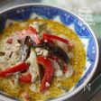 お家でできるエスニック♪　ひき肉とナスのグリーンカレー