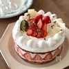 【オーブン不要!ナッペ不要!】簡単フレジェ風ケーキ
