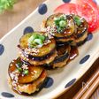 【なすのはさみ焼き】とろみ照りポン酢で絶品おかず♪