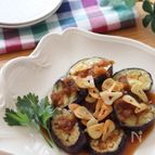 とろとろ超美味しい♡とろなすのオニオンガーリックステーキ