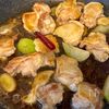 炒めるだけで本格的！バジル香る台湾チキン（三杯鶏）の工程3