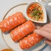 テーブルが一気に華やか‼︎『サーモン生春巻き』