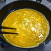 大きいアスパラのバターソテーとスクランブルエッグの工程3