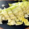 ワンパン10分!鍋の素いらず♪厚揚げ入り【白菜キムチ鍋風】の工程1