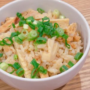 ミルクの作ってみた!投稿(【たけのこと油揚げの炊き込みごはん】白だしで♪春の炊き込み♡)