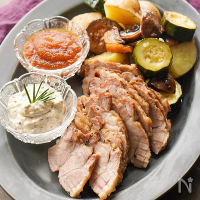 ストウブで作る!ハーブ香るローストポーク