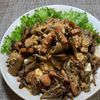 楽ラク手抜キッチン🐶🐾の作ってみた!投稿(炒めきのこと豆腐のサラダ。)