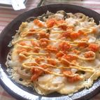 めちゃうま♡カリトロレンコンチーズ餅明太風味