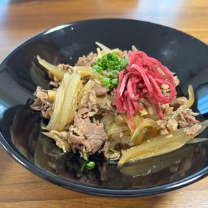 こむぎの作ってみた!投稿(関西風【牛丼】舞茸でお肉も柔らかく)