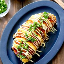 レンジで簡単！野菜たっぷりとんぺい焼き