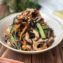 【小松菜とちくわのひじき煮】あと一品ほしい時のお助け副菜