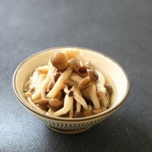 しめじの白だしレンジ蒸し