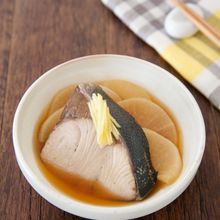 フライパンでぶり大根