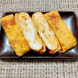 よっこの作ってみた!投稿(はちみつ入り玉子焼き　【お弁当おかず】)
