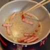 アスパラとベーコンのペペロンチーノ♪の工程2