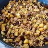 【なすと豚ひき肉のピリ辛味噌そぼろ】10分で夏の作り置きの工程4