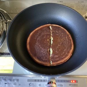 254325の作ってみた!投稿(ノンオイル！【米粉のお豆腐パンケーキ】)