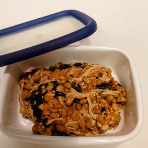 にゃんこさん🐱の作ってみた!投稿(やみつき！最強ごはんのおとも【ヤンニョム納豆えのき】)