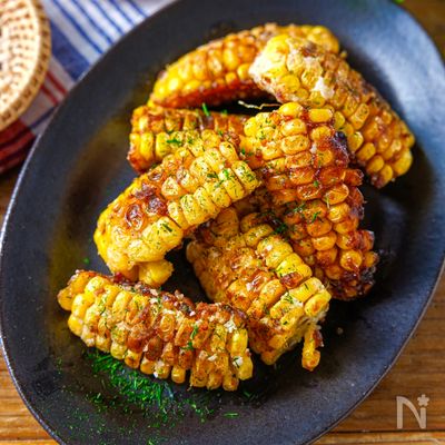 【無限にいける♡】とうもろこしのバター醤油炒め☆青のり香る♪
