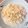 りんちゃんの作ってみた!投稿(【ワンパン10分で濃厚♪】海老とバジルのクリームパスタ)
