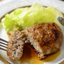 卵＆パン粉なし【米粉ハンバーグ】簡単でしっとりおいしい！