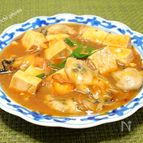 プリッと牡蠣入り麻婆豆腐